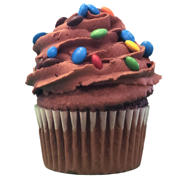 M&M's Surprise Cupcake