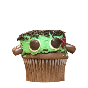 Frankensteins Monster Cupcake