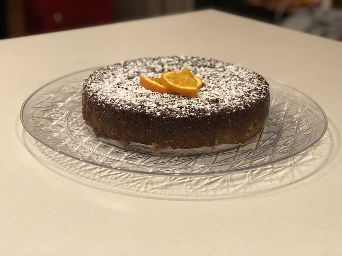 Orange Cardamom Cake