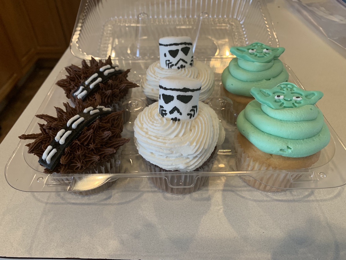 Star Wars 6-pack Cupcakes