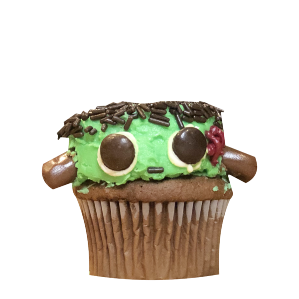 Frankensteins Monster Cupcake