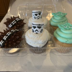 Star Wars 6-pack Cupcakes